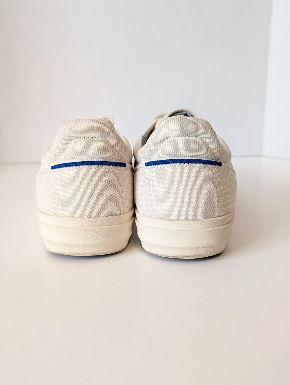 Rothy's RS02 Lace Up Sneakers in Bone Ivory
